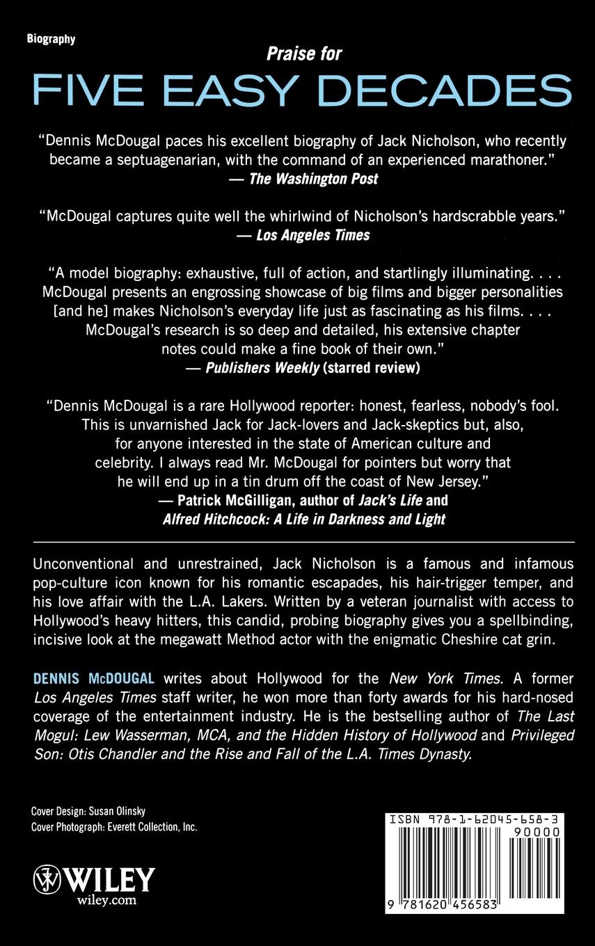 Rückseitencover Five Easy Decades