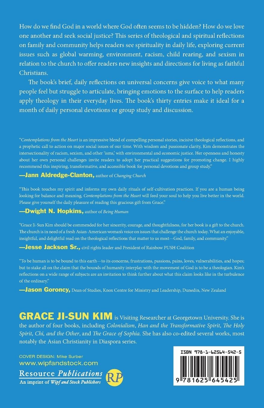 Rückseitencover Contemplations from the Heart