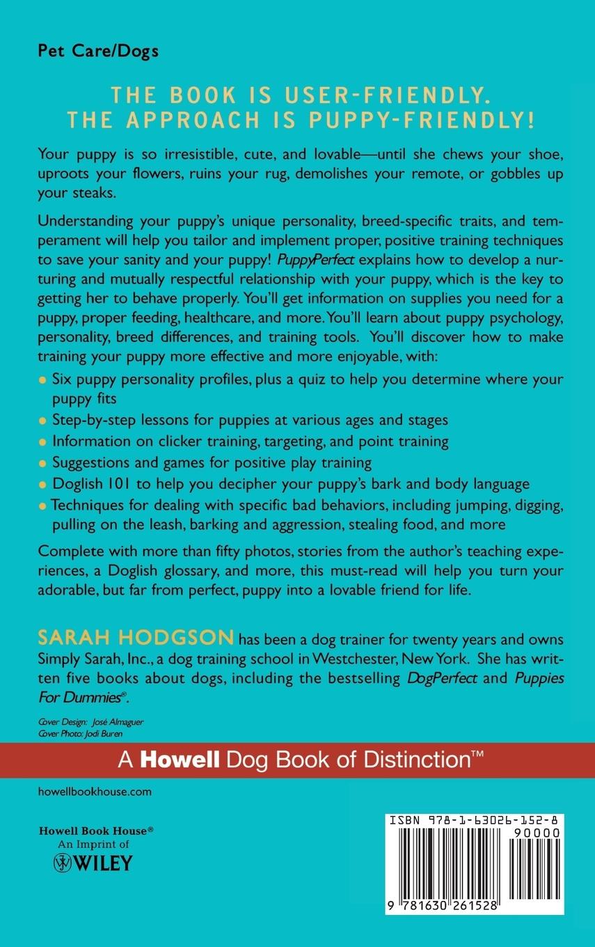 Rückseitencover Puppyperfect