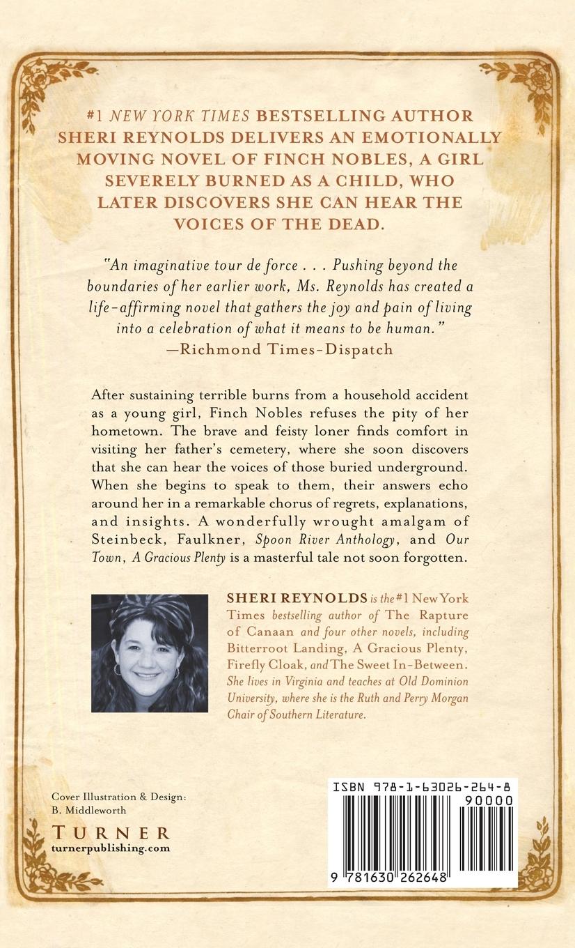 Rückseitencover A Gracious Plenty