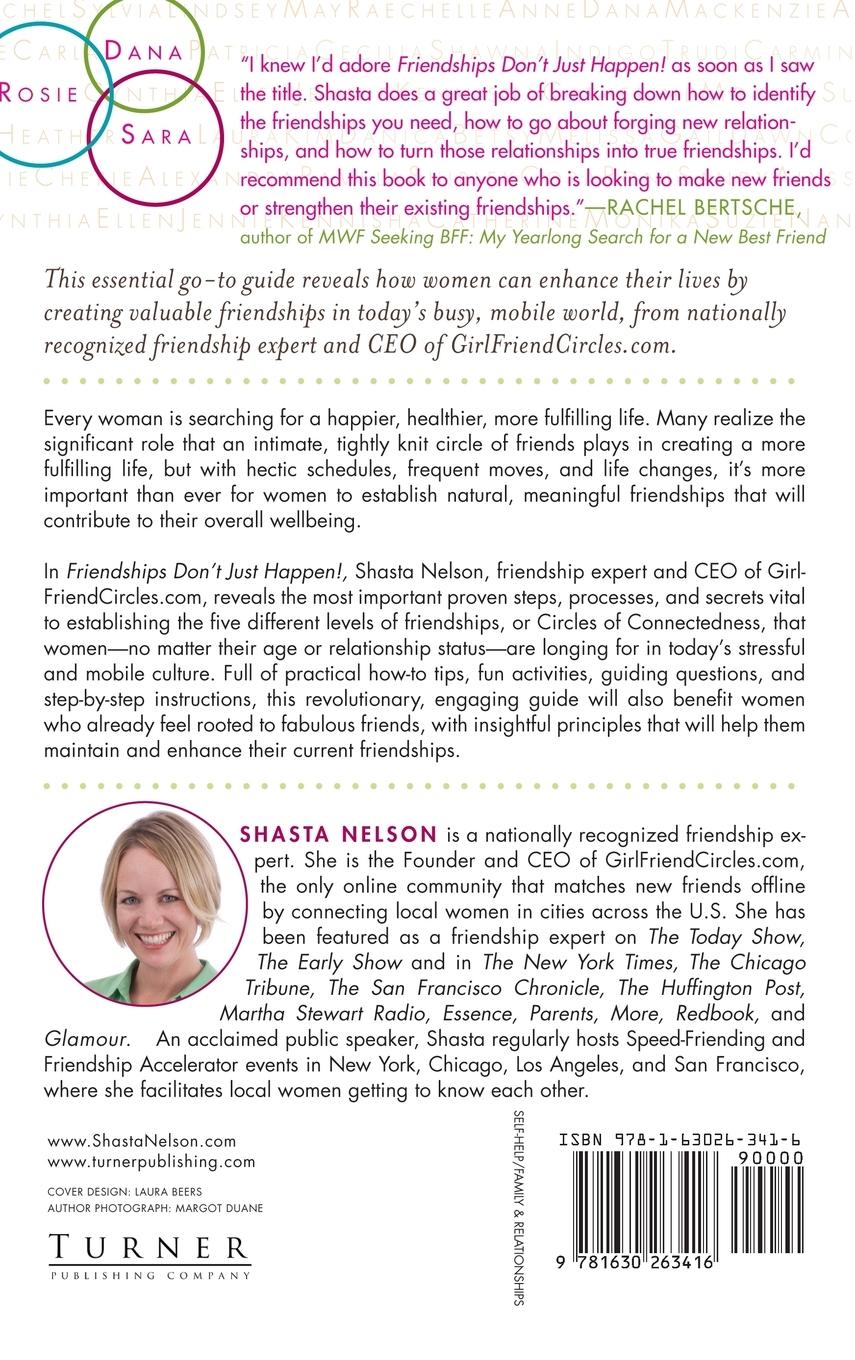 Rückseitencover Friendships Don't Just Happen!