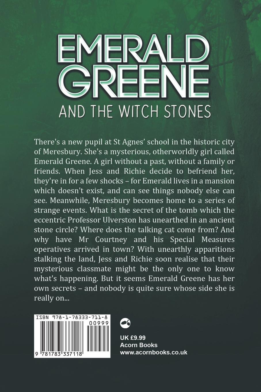 Rückseitencover Emerald Greene and the Witch Stones