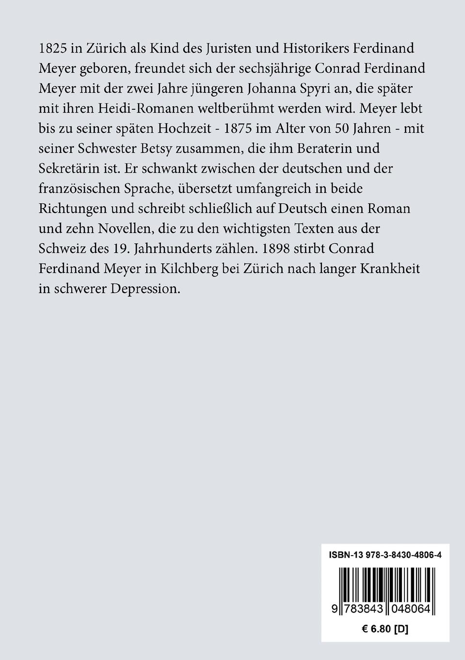 Rückseitencover Der Schuß von der Kanzel