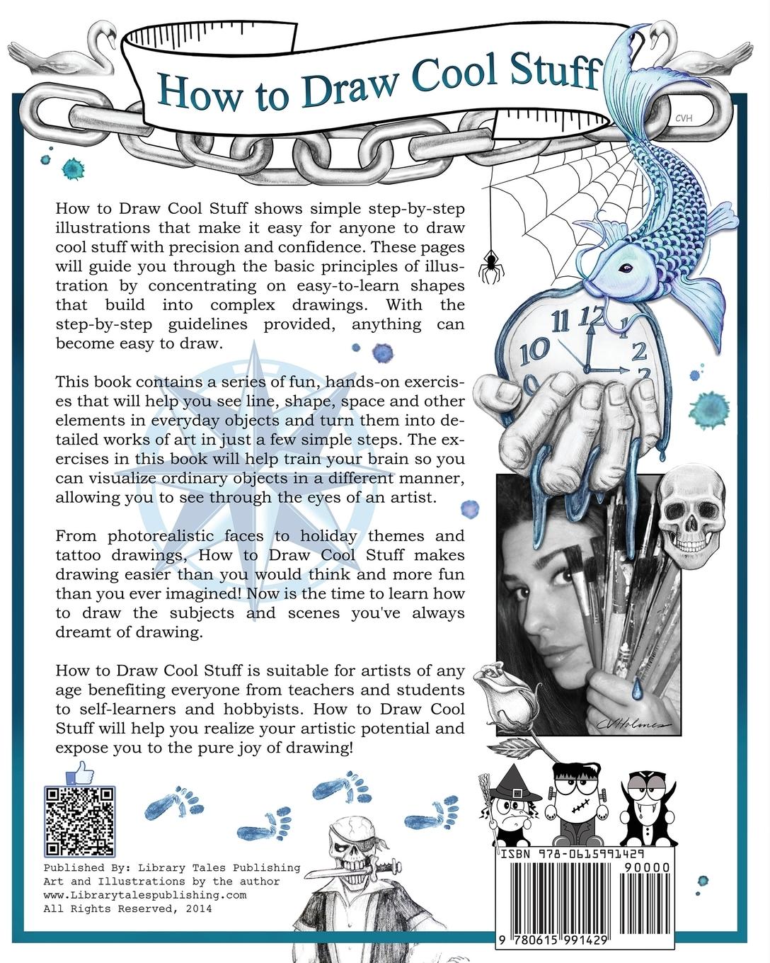 Rückseitencover How to Draw Cool Stuff