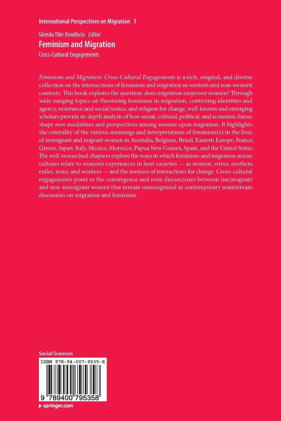 Rückseitencover Feminism and Migration