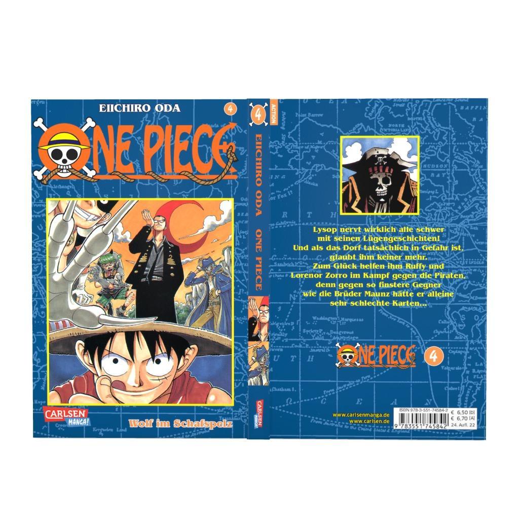 Beispielinhalt (Bild) One Piece 04. Wolf im Schafspelz