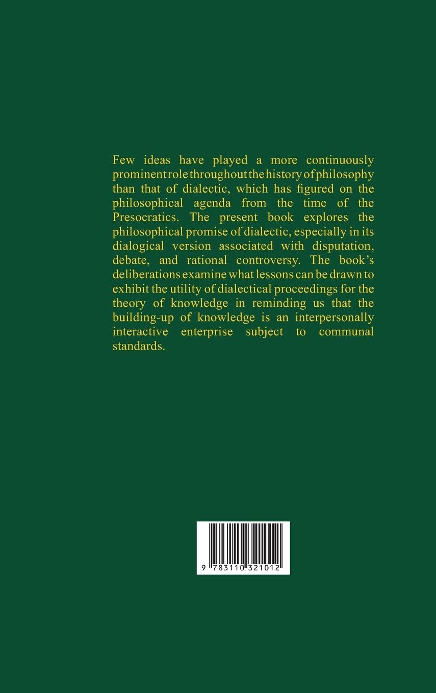 Rückseitencover Dialectics