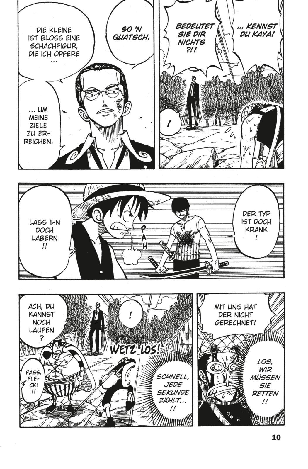 Beispielinhalt (Bild) One Piece 05. Wem schlägt jetzt die Stunde?