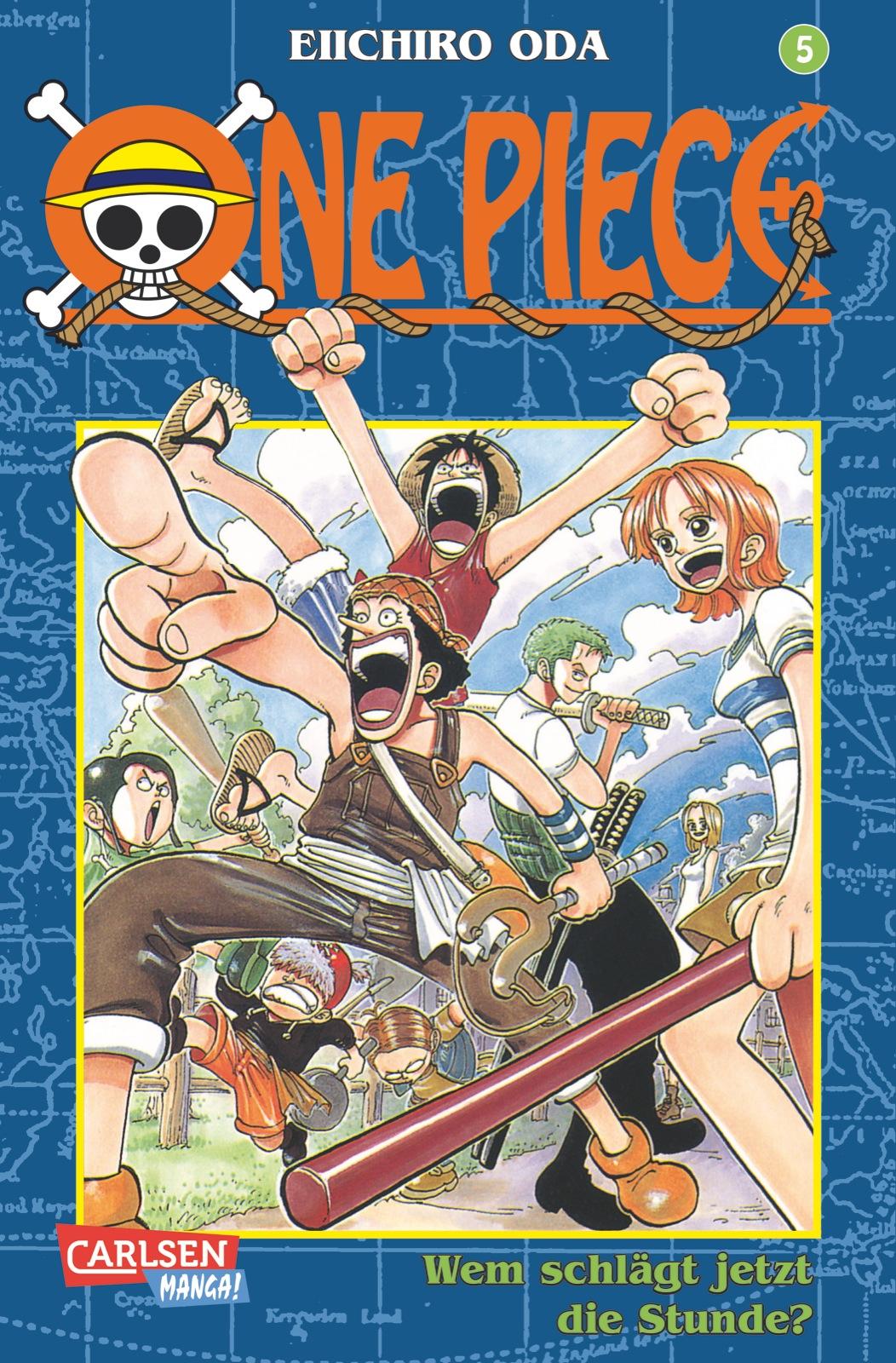 Vorderes Coverbild One Piece 05. Wem schlägt jetzt die Stunde?