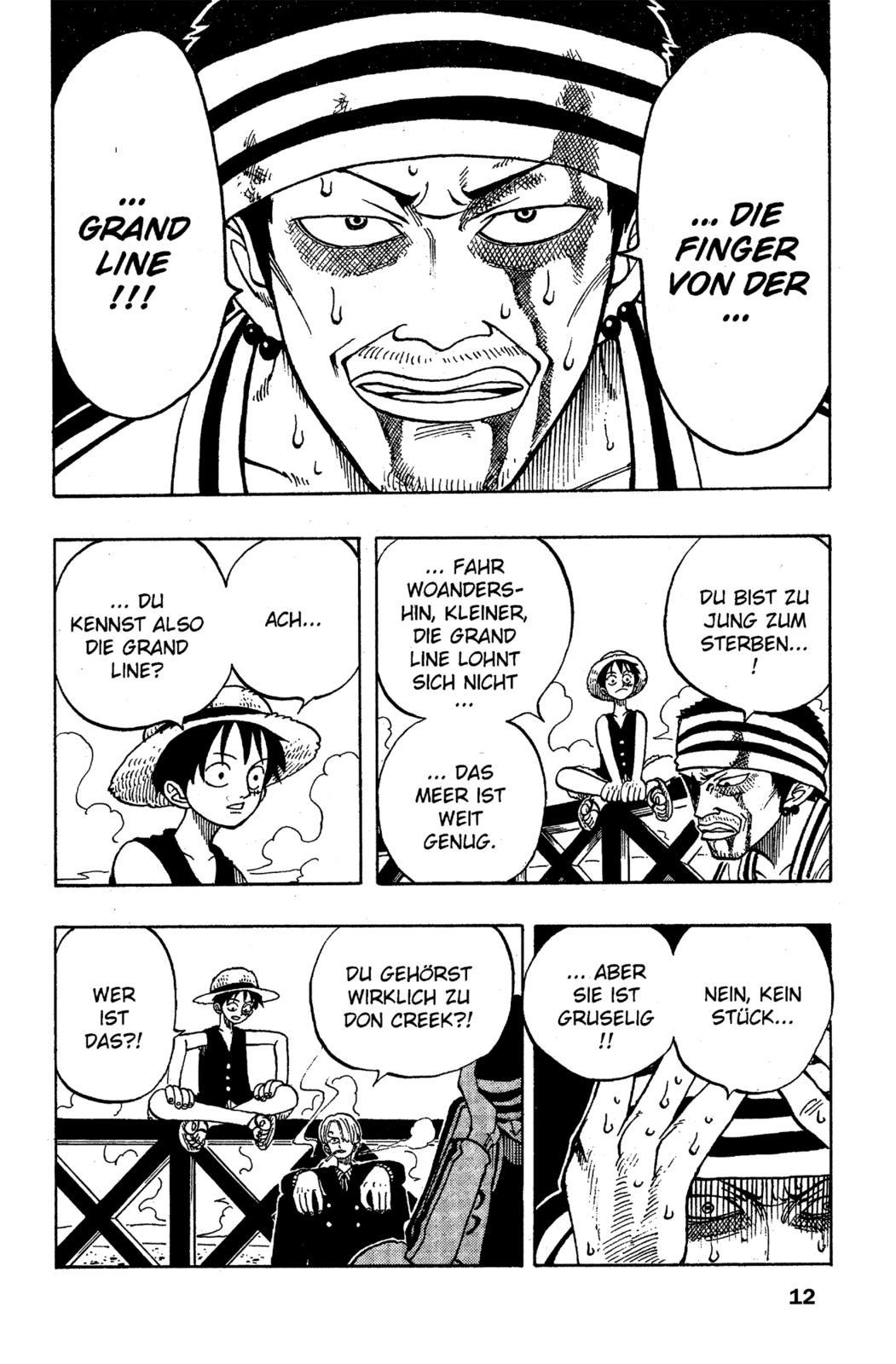 Beispielinhalt (Bild) One Piece 06. Das Gelübde