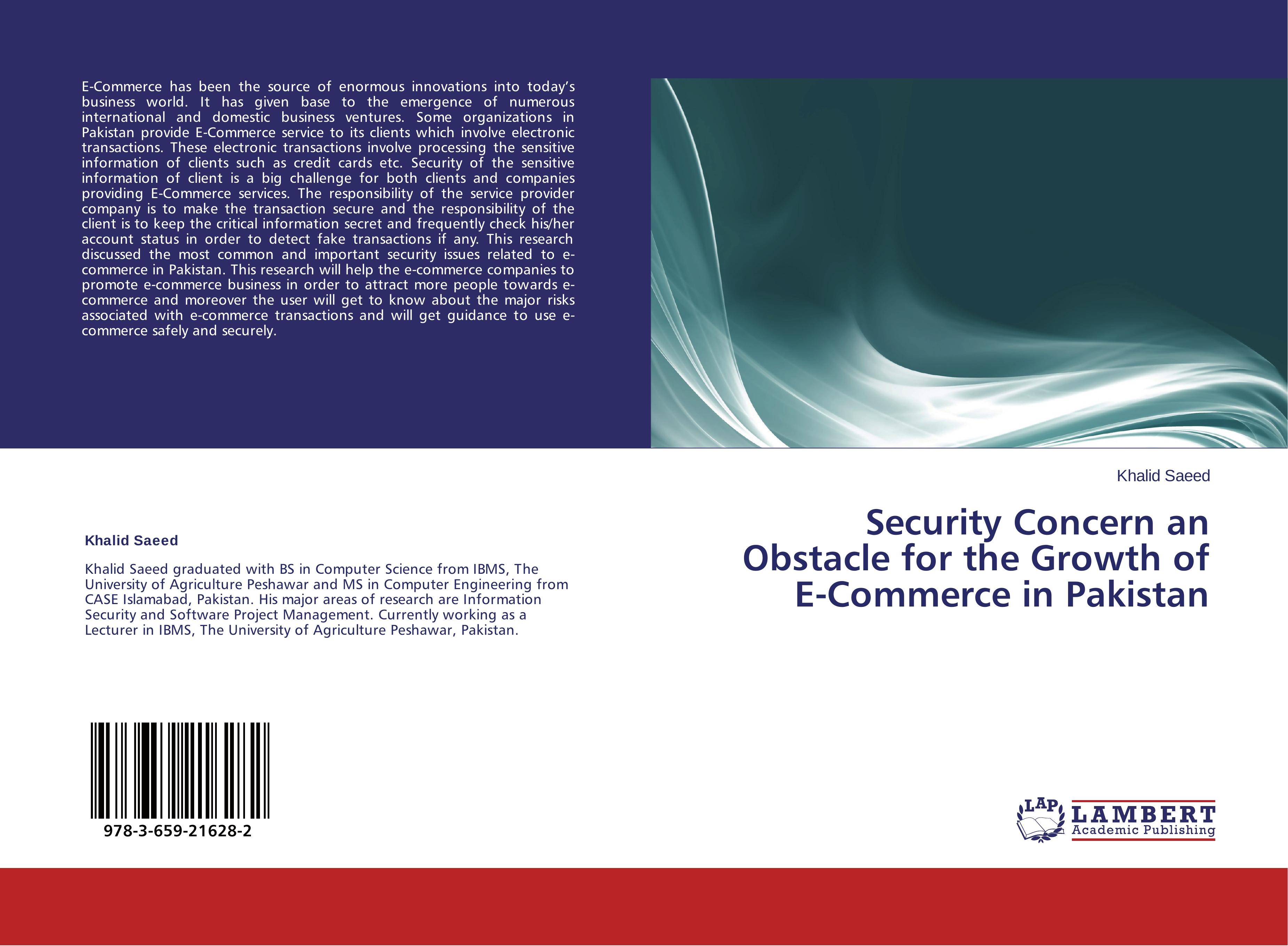Vorderes Coverbild Security Concern an Obstacle for the Growth of E-Commerce in Pakistan
