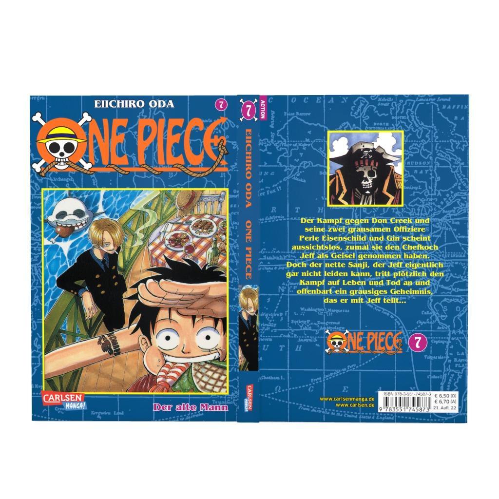 Beispielinhalt (Bild) One Piece 07. Der alte Mann