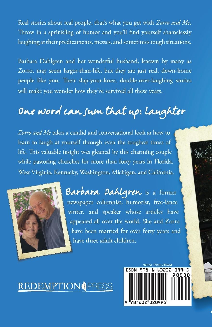 Rückseitencover Zorro and Me