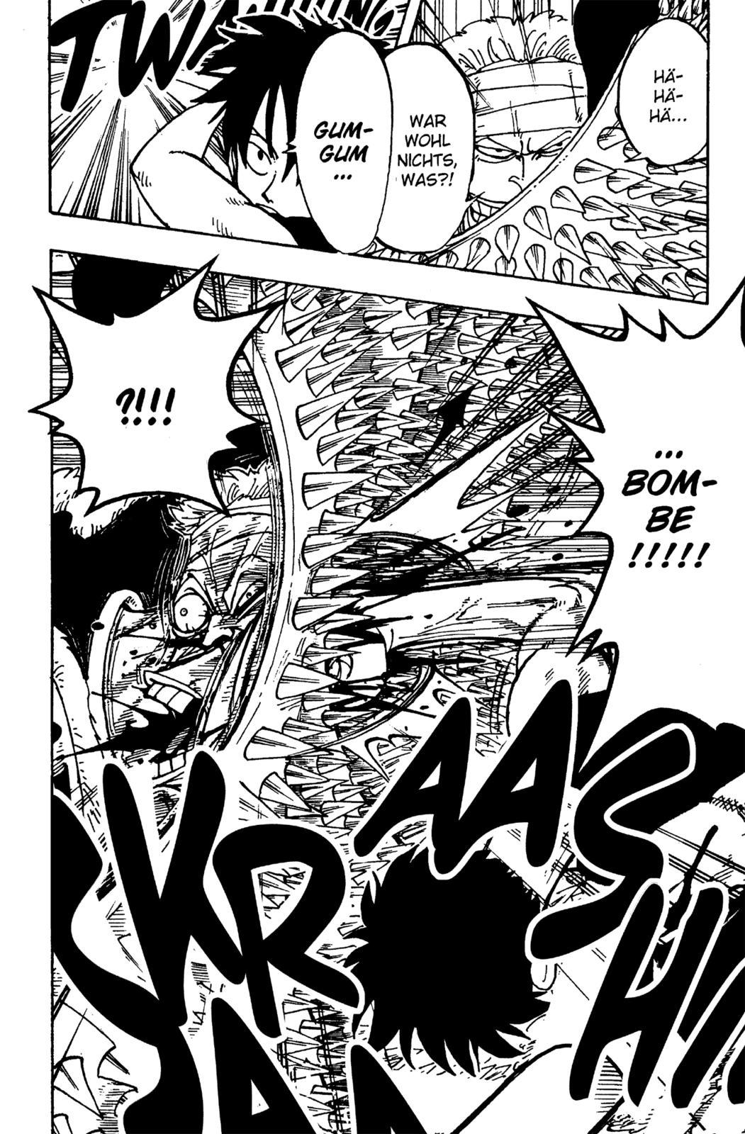 Beispielinhalt (Bild) One Piece 08. Wehe, du stirbst!