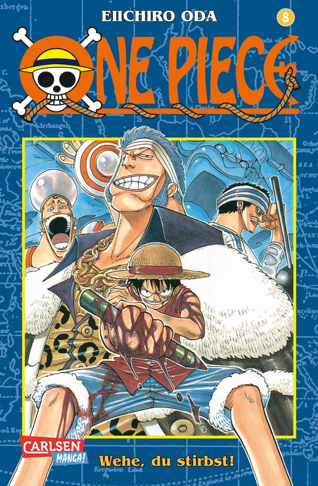 Vorderes Coverbild One Piece 08. Wehe, du stirbst!