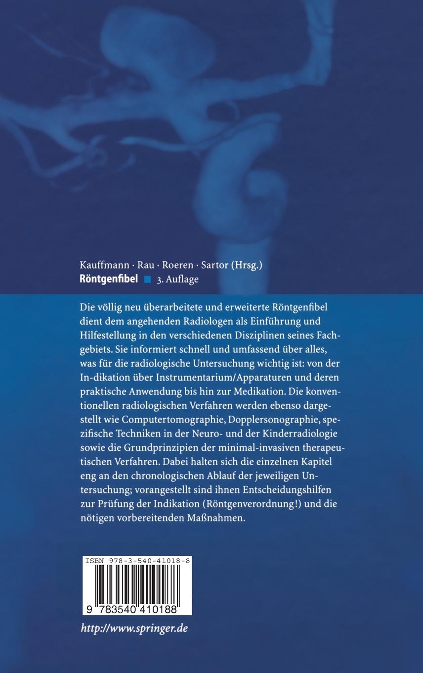 Rückseitencover Röntgenfibel
