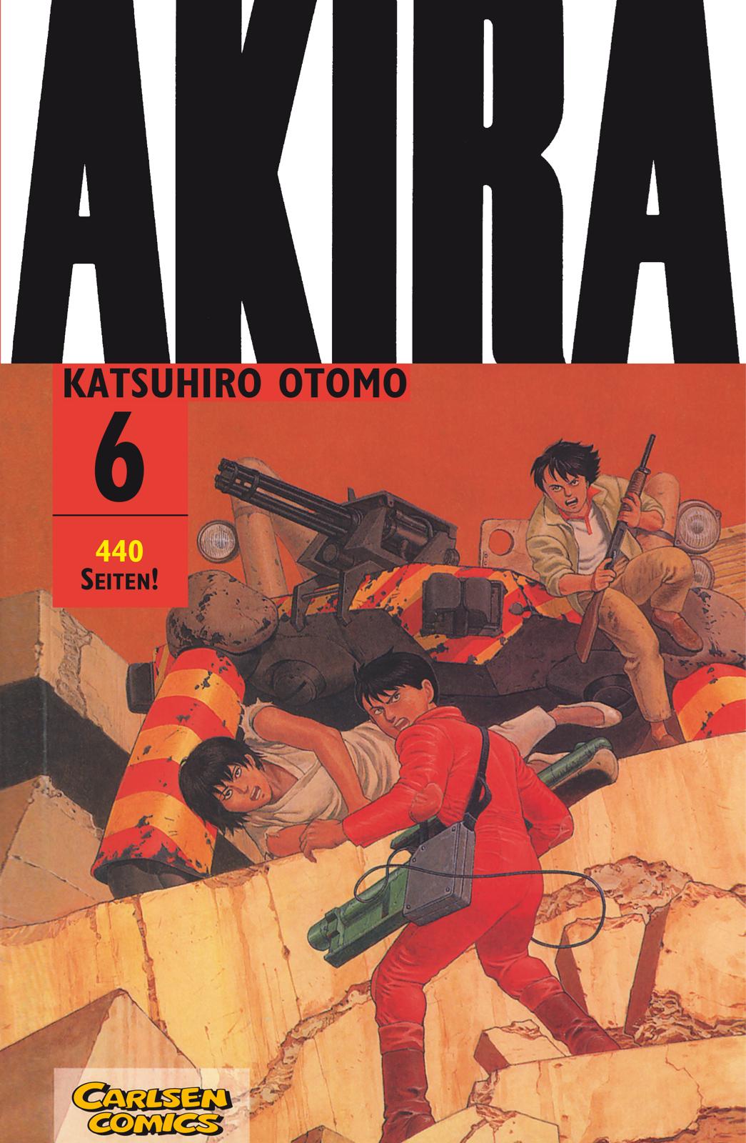 Vorderes Coverbild Akira 06. Original-Edition