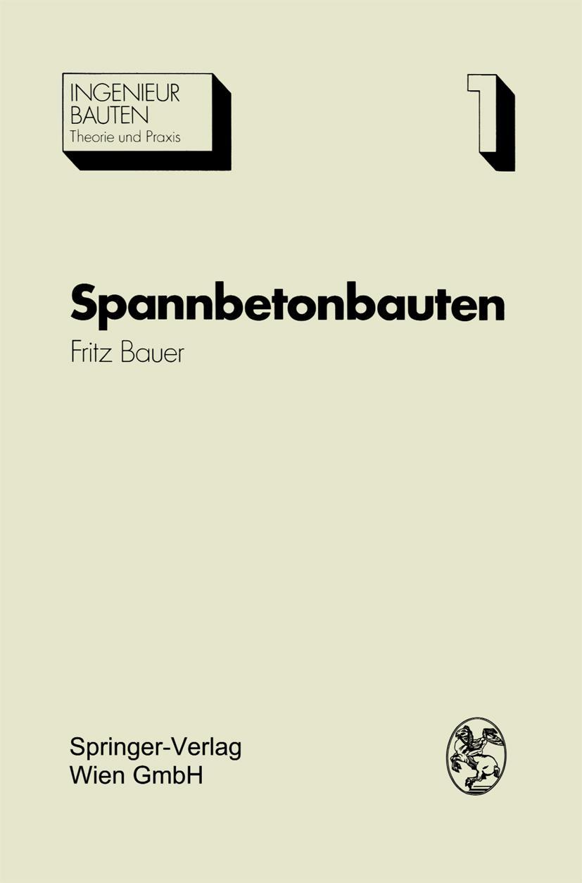 Vorderes Coverbild Spannbetonbauten