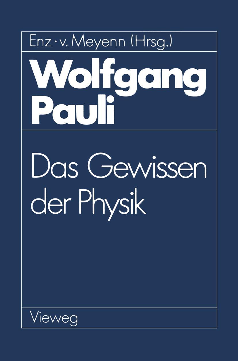 Vorderes Coverbild Wolfgang Pauli