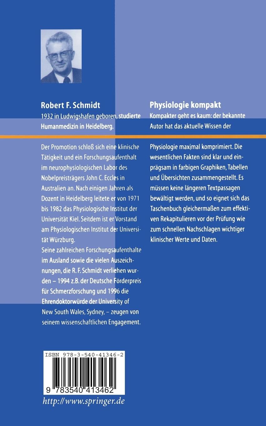 Rückseitencover Physiologie kompakt