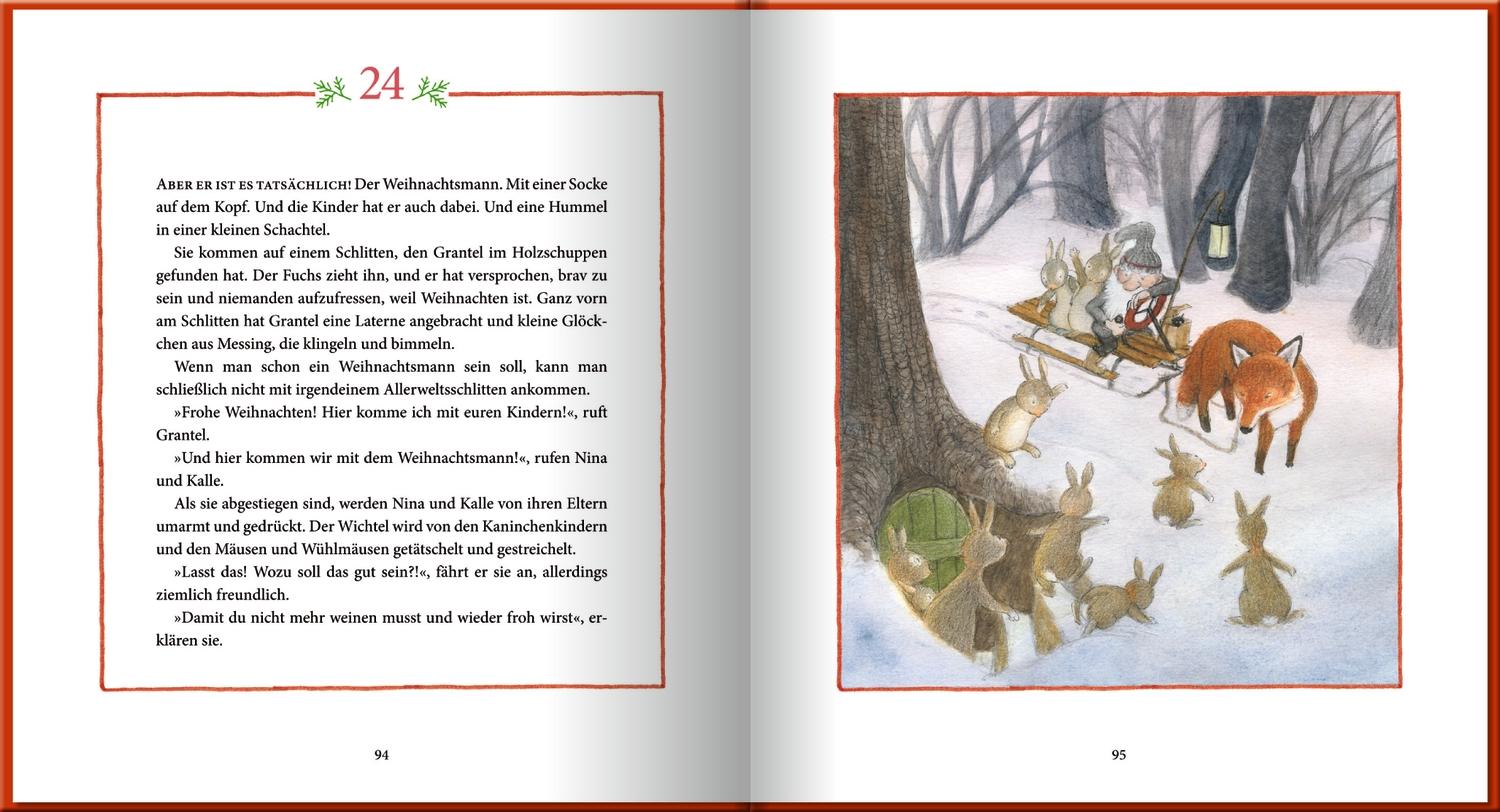 Beispielinhalt (Bild) Wichtelweihnacht im Winterwald