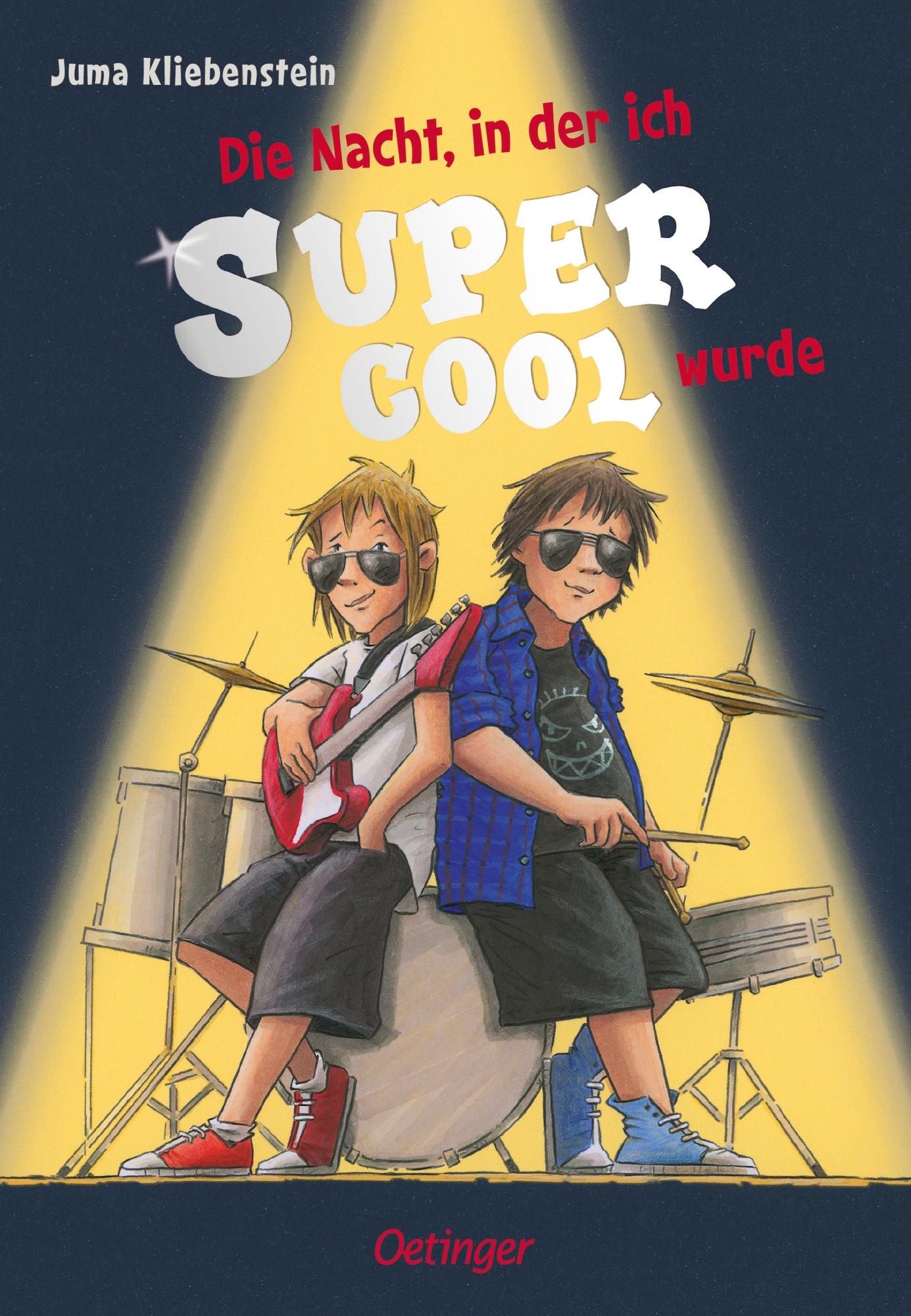Vorderes Coverbild Die Nacht, in der ich supercool wurde