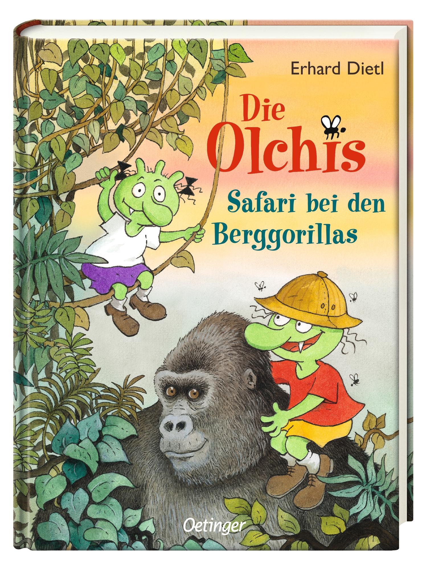 Beispielinhalt (Bild) Die Olchis. Safari bei den Berggorillas