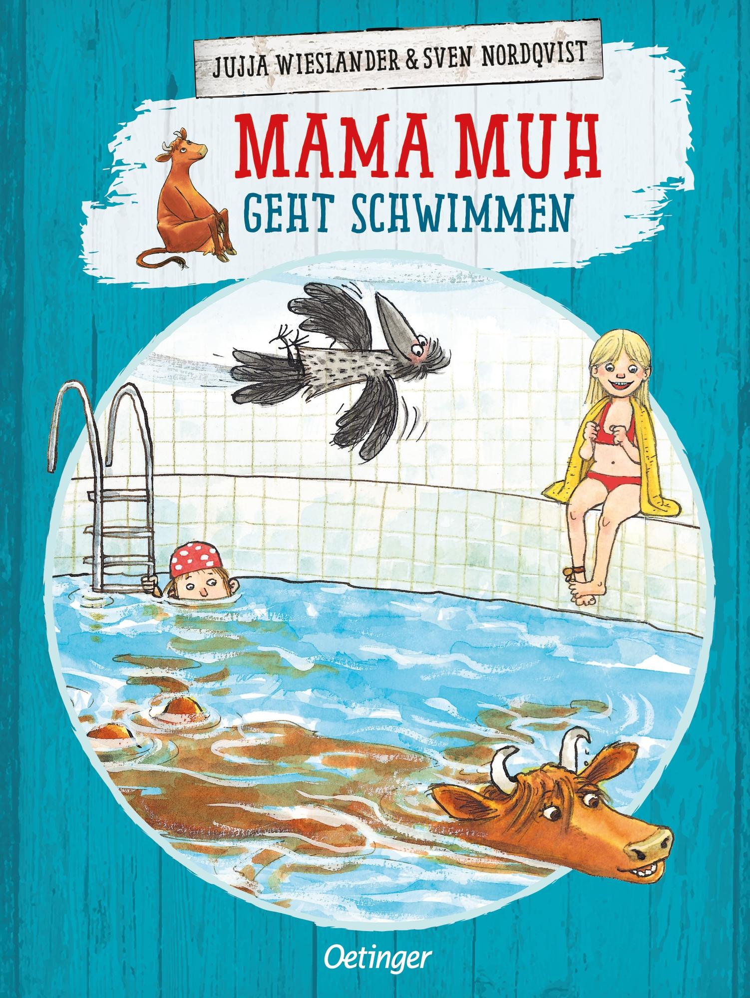 Vorderes Coverbild Mama Muh geht schwimmen