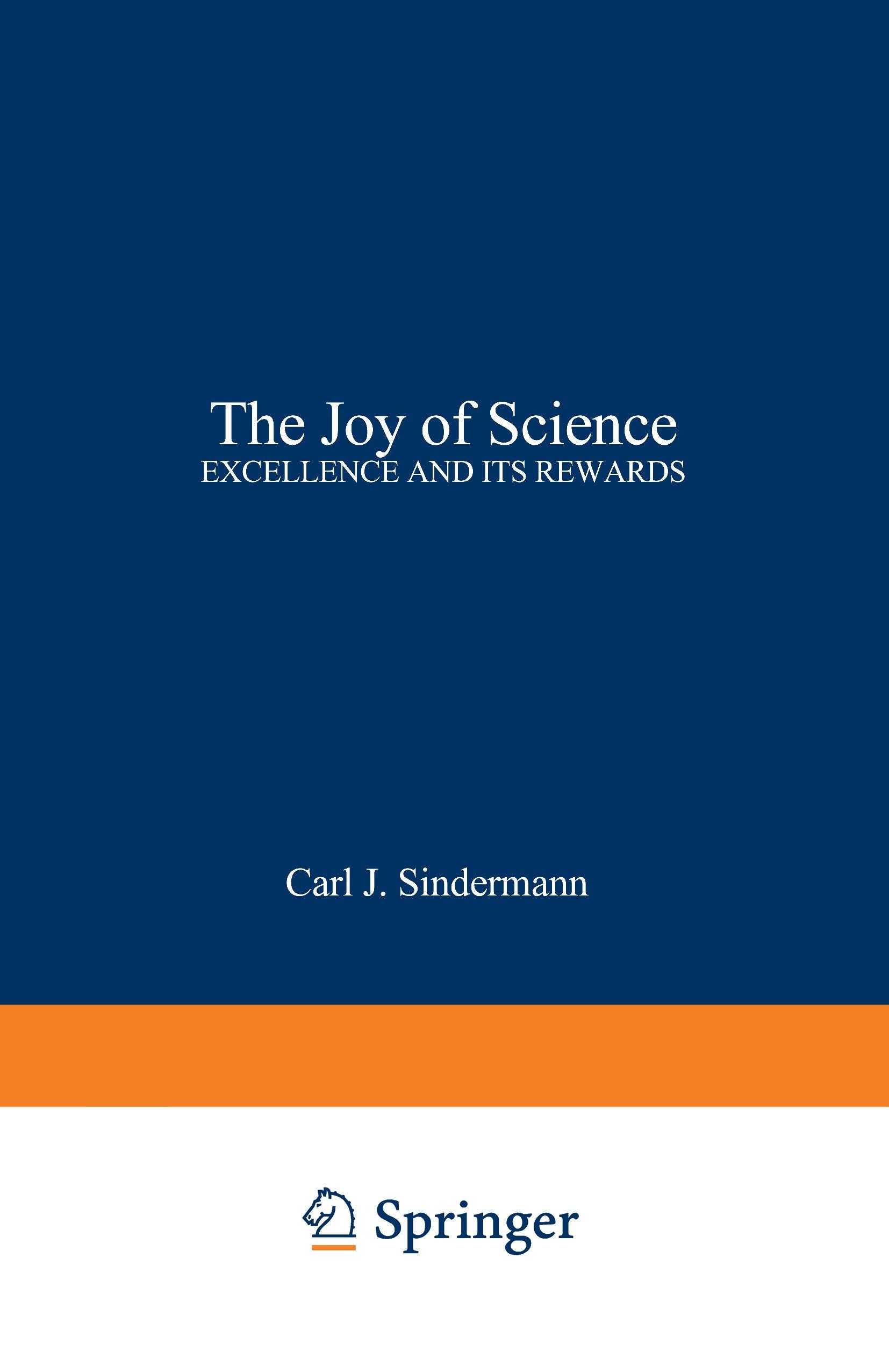 Vorderes Coverbild The Joy of Science