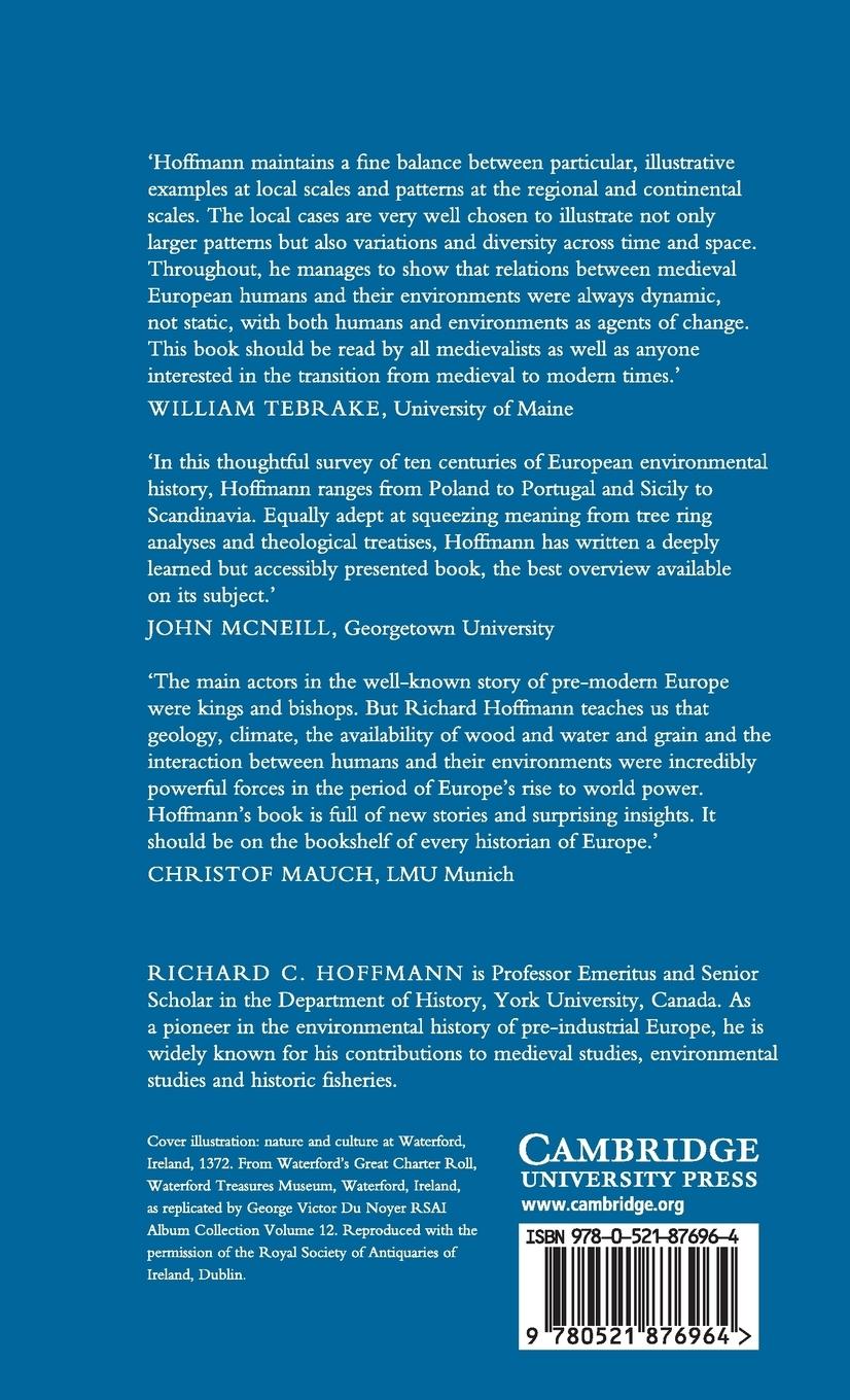 Rückseitencover An Environmental History of Medieval Europe
