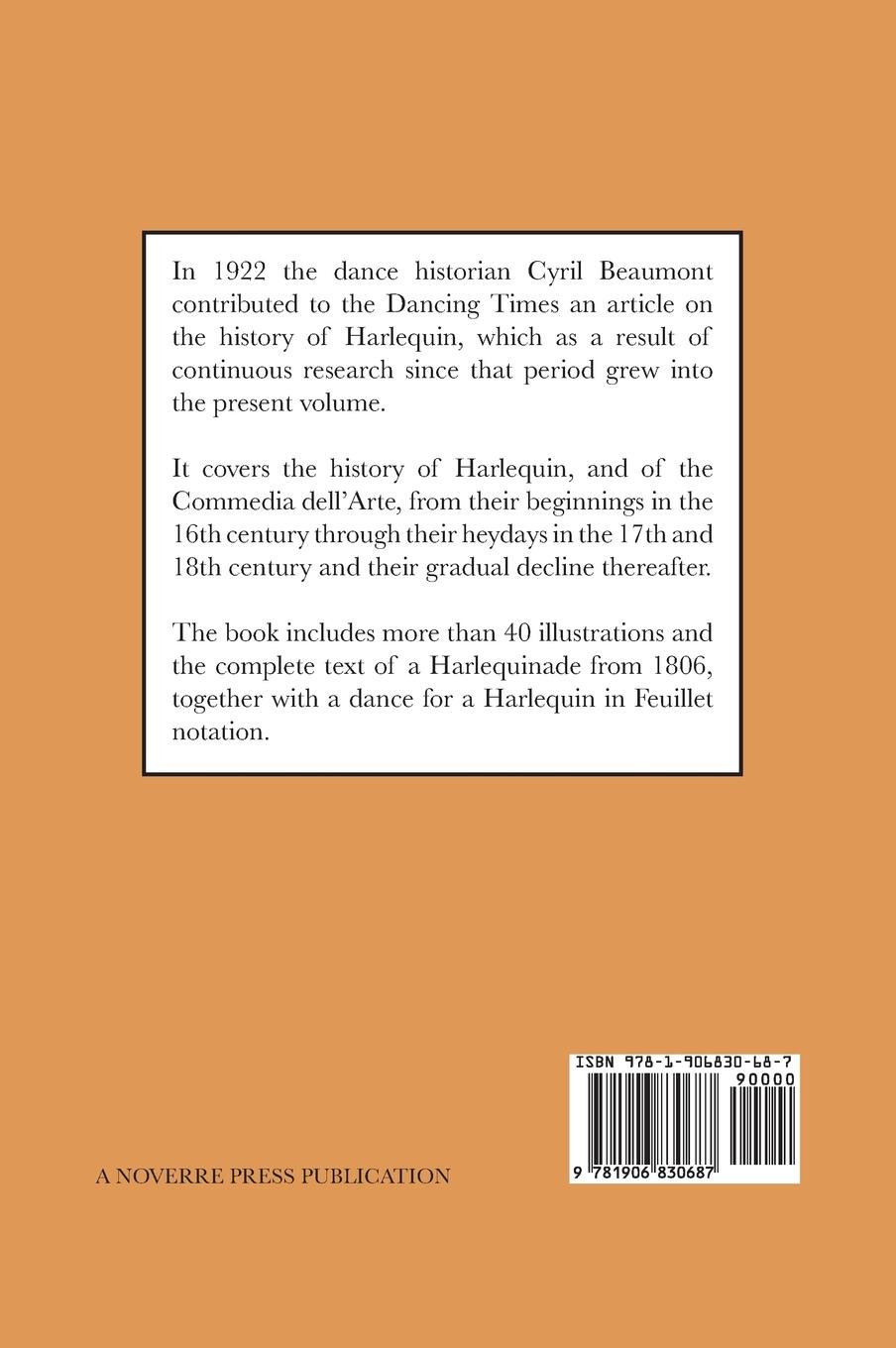 Rückseitencover The History of Harlequin