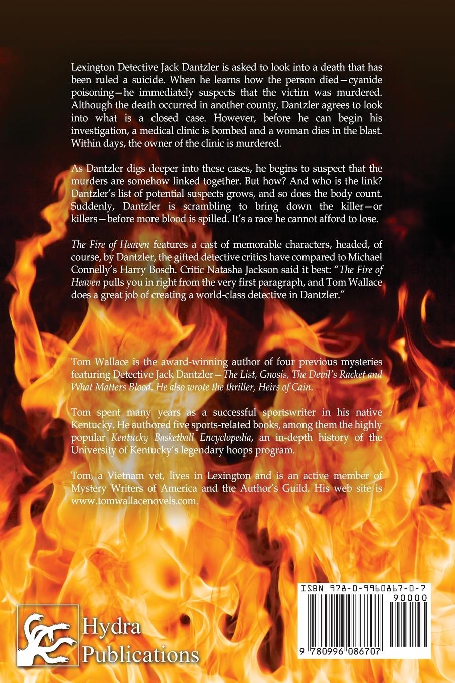 Rückseitencover The Fire of Heaven