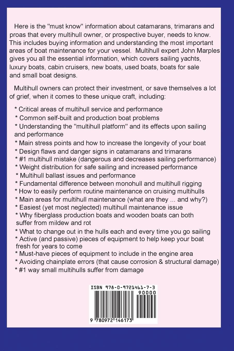 Rückseitencover Knowing Your Multihull
