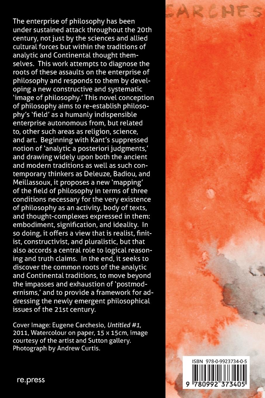 Rückseitencover What Is Philosophy?