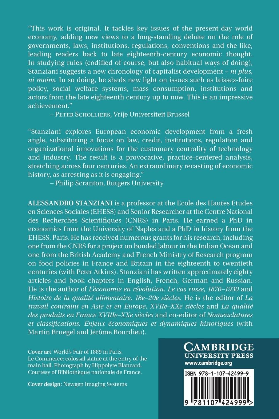 Rückseitencover Rules of Exchange