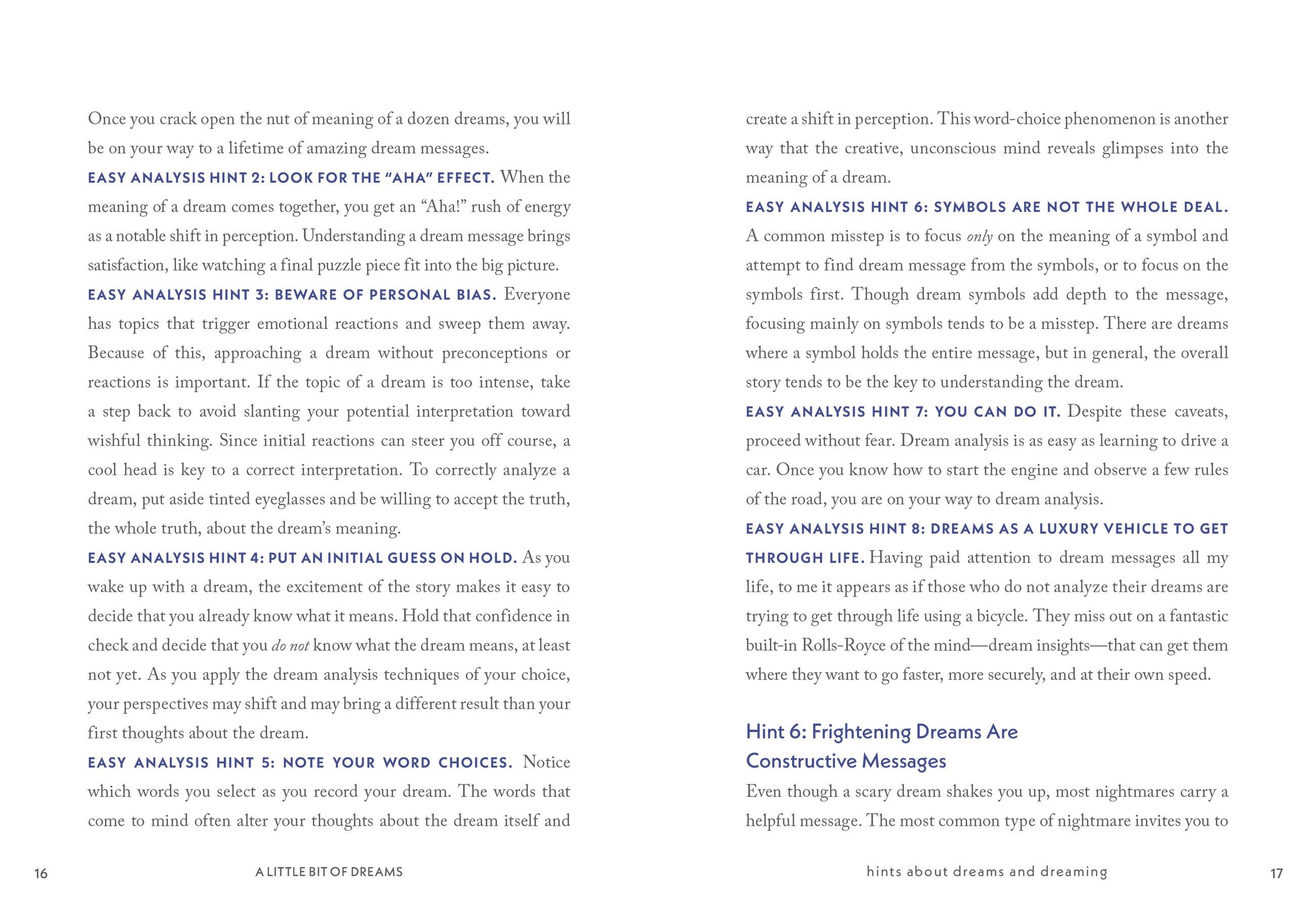 Beispielinhalt (Bild) A Little Bit of Dreams