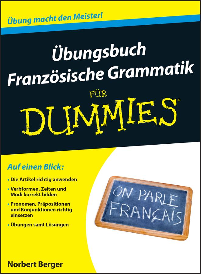 Vorderes Coverbild Übungsbuch Französische Grammatik für Dummies