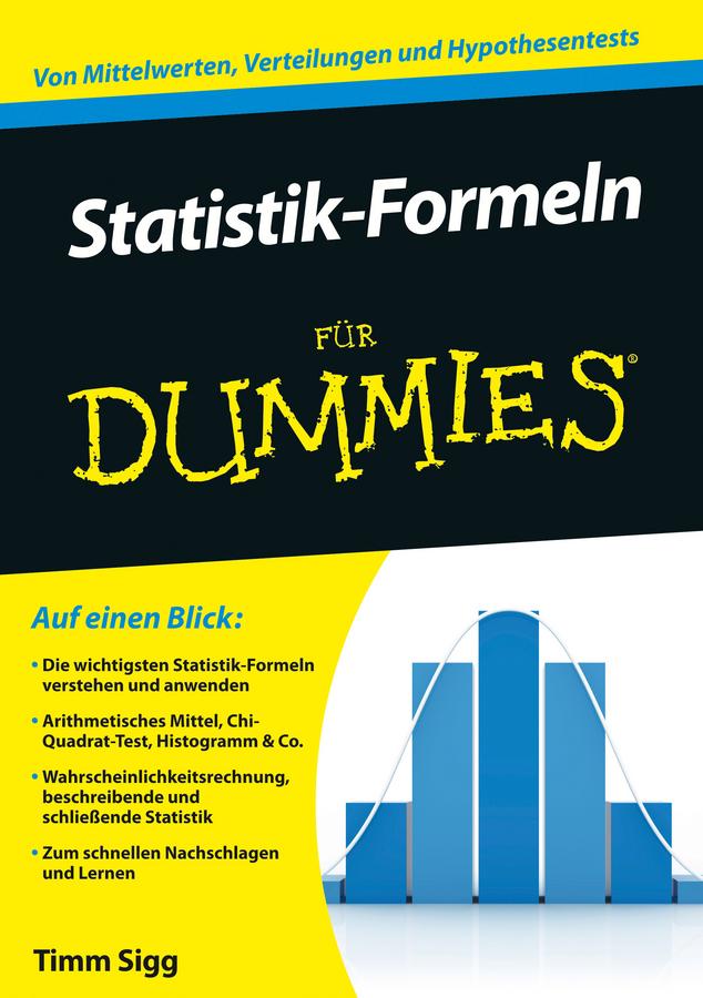 Vorderes Coverbild Statistik-Formeln für Dummies