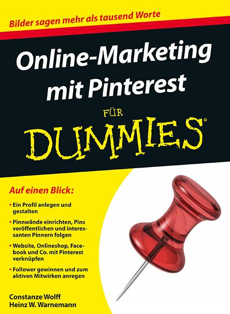 Vorderes Coverbild Online-Marketing mit Pinterest für Dummies