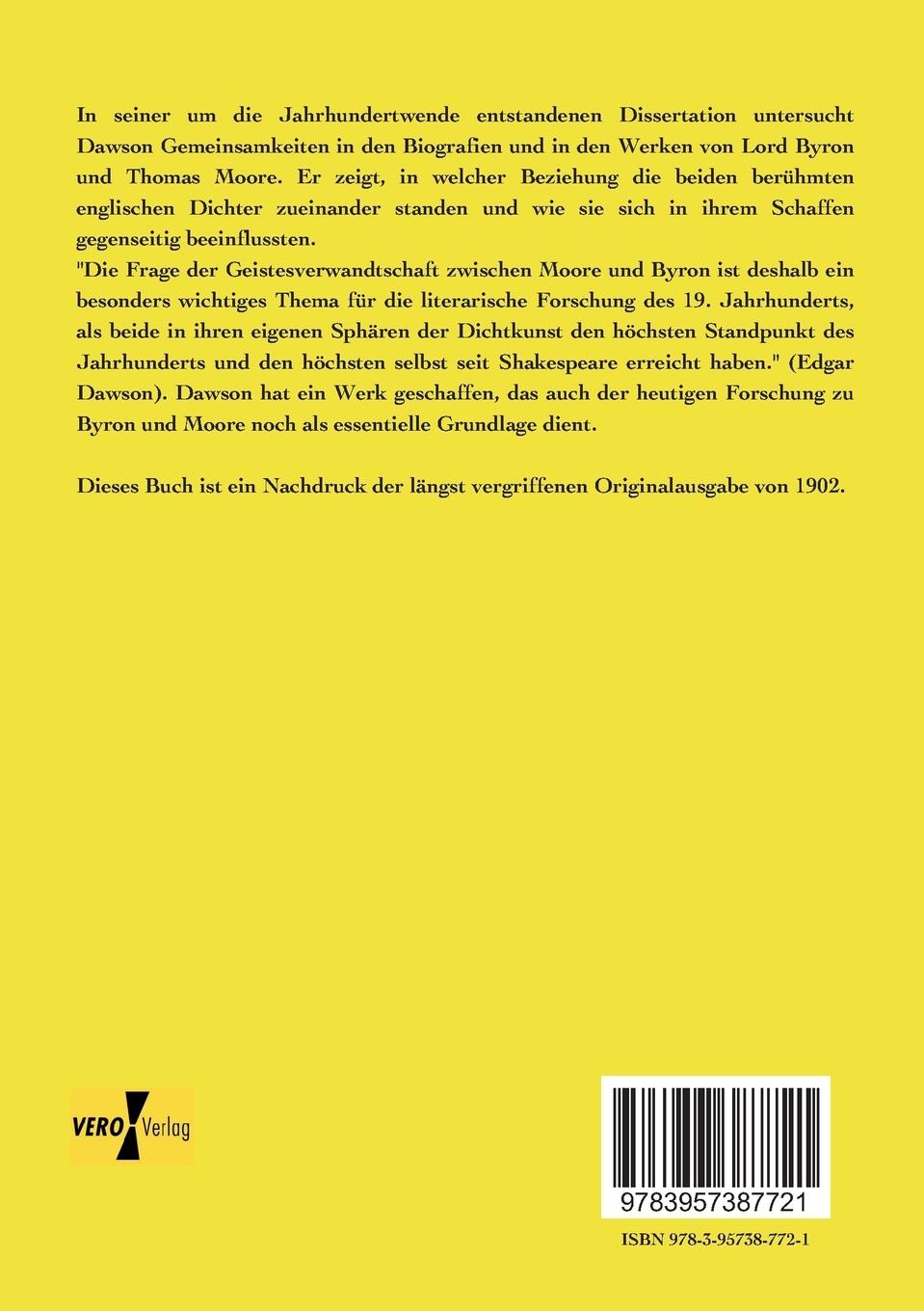 Rückseitencover Byron und Moore