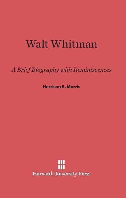 Vorderes Coverbild Walt Whitman