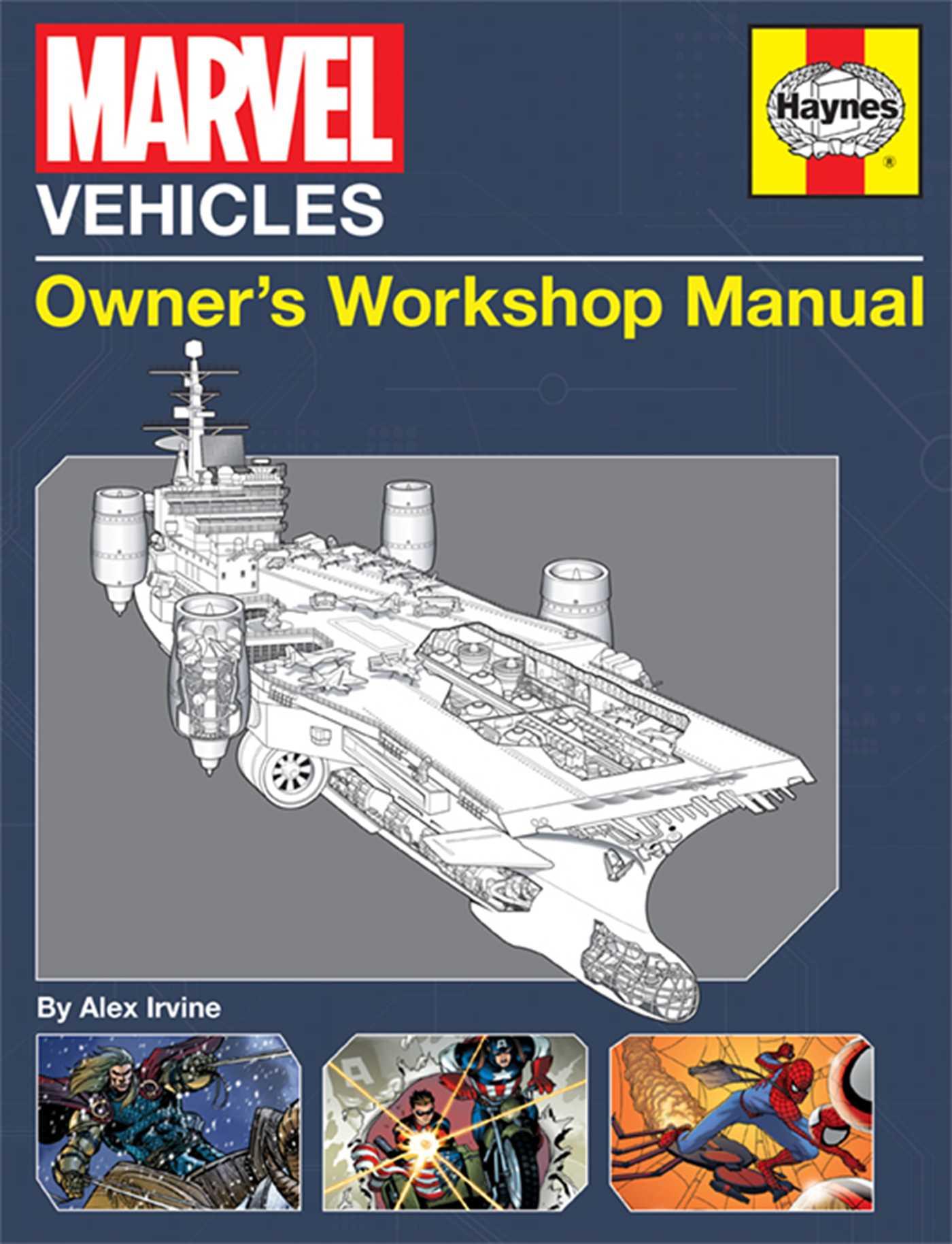 Vorderes Coverbild Marvel Vehicles