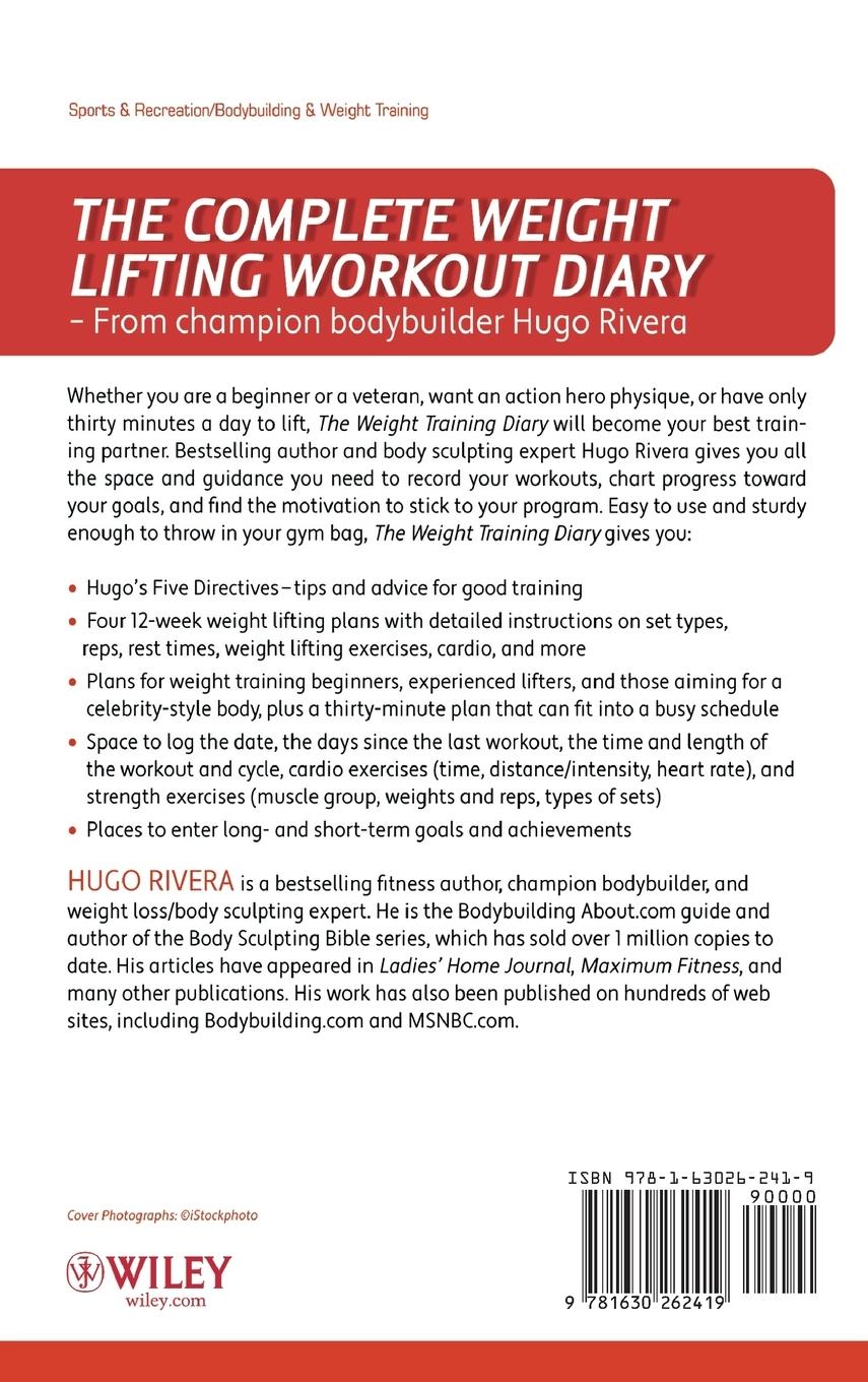 Rückseitencover The Weight Training Diary