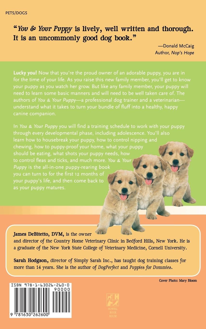 Rückseitencover You and Your Puppy