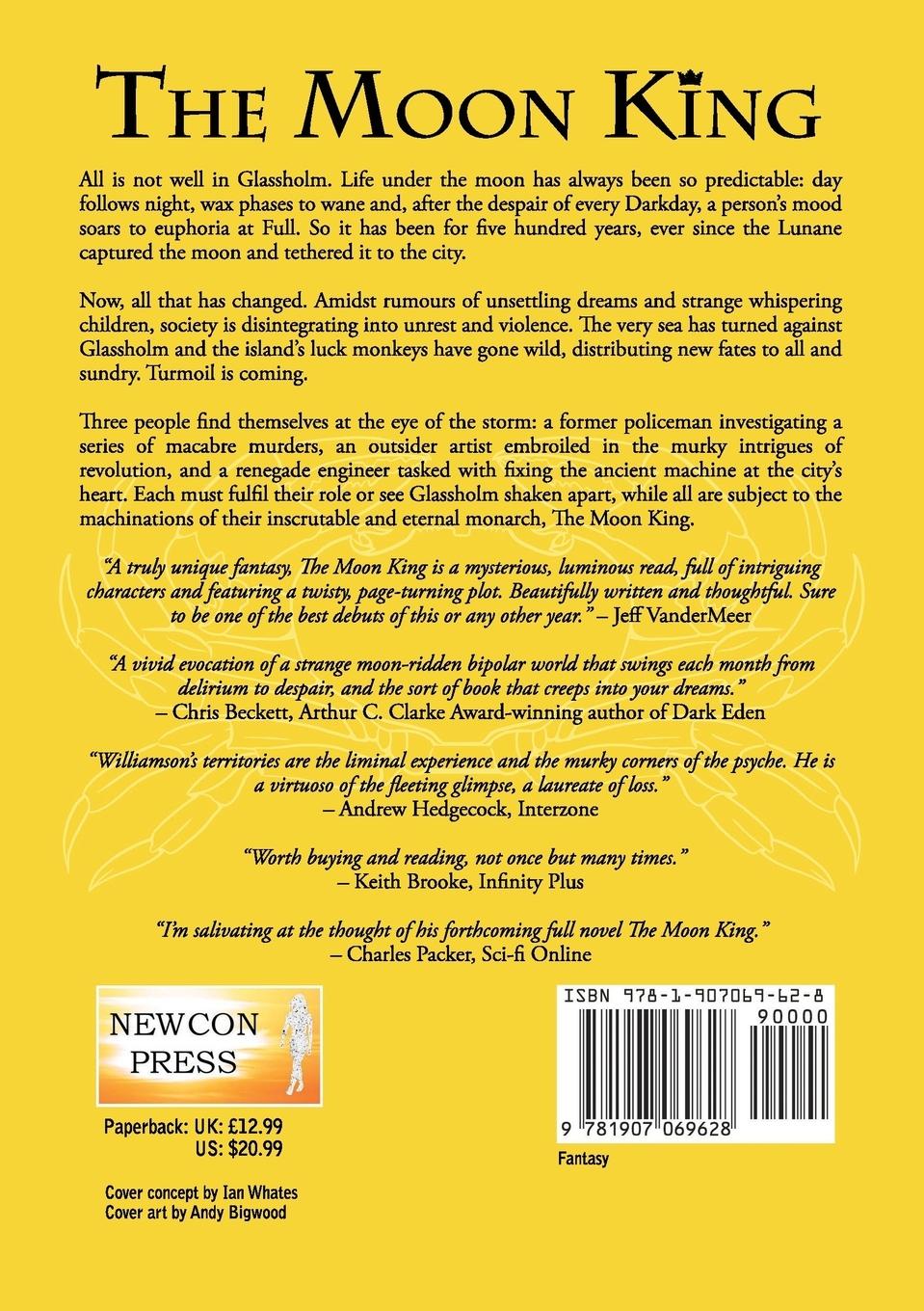 Rückseitencover The Moon King