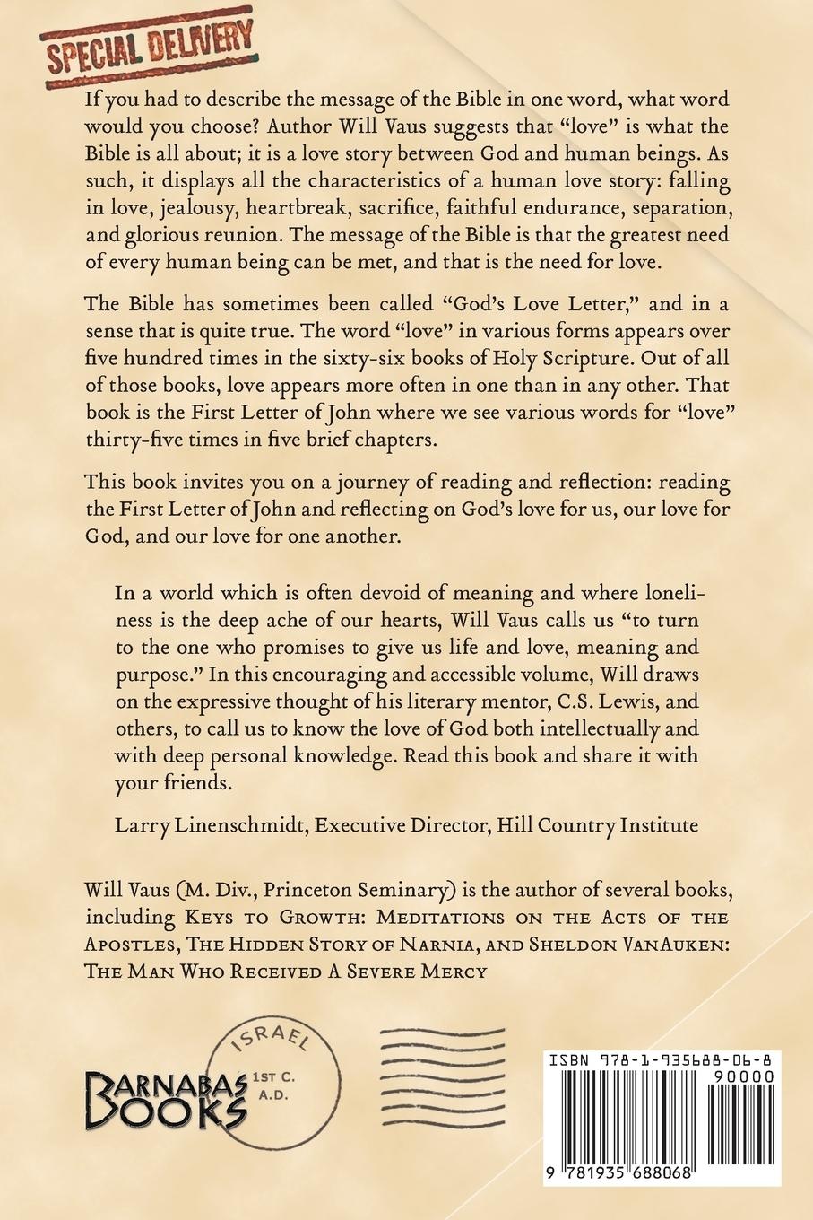 Rückseitencover God's Love Letter