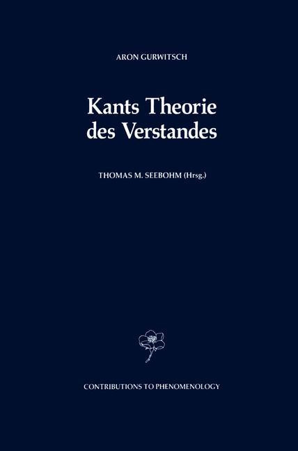 Vorderes Coverbild Kants Theorie des Verstandes