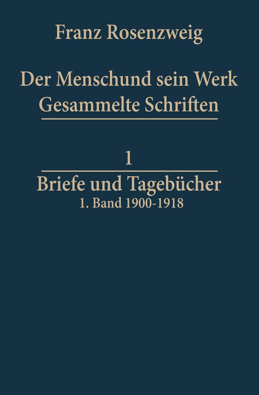 Vorderes Coverbild Briefe und Tagebücher