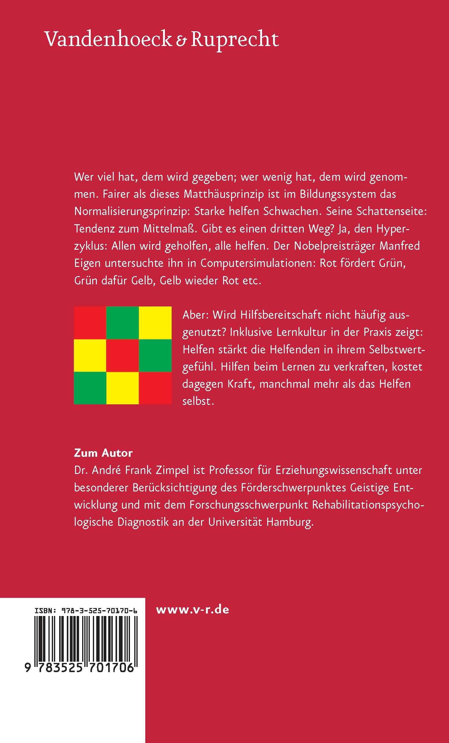 Rückseitencover Einander helfen