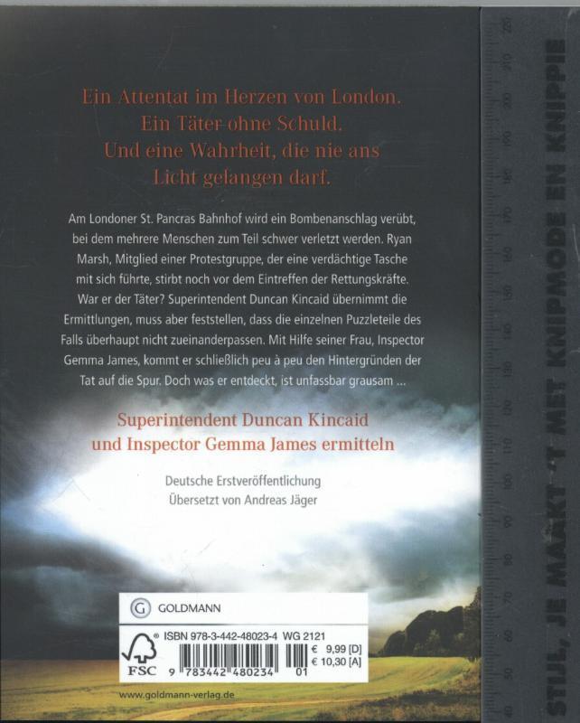 Rückseitencover Wer im Dunkeln bleibt